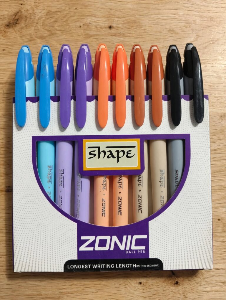 Shape Zonic Ball Pen 10 Unit Pack - Bhandari Stationers