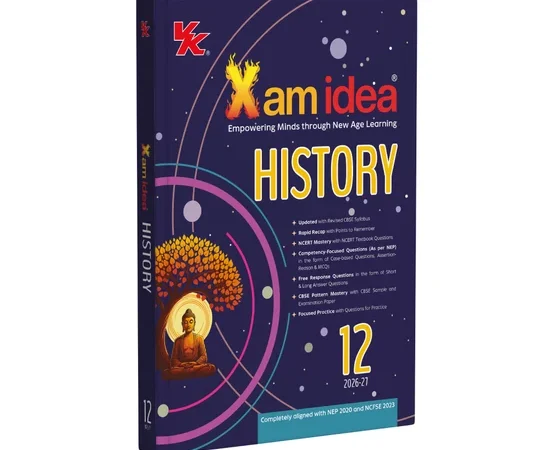 VK Xam Idea History Book For Class 12th Latest Edition 2026-27 - Bhandari Stationers