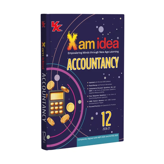 VK Xam Idea Accountancy Book For Class 12th Latest Edition 2026-27 - Bhandari Stationers