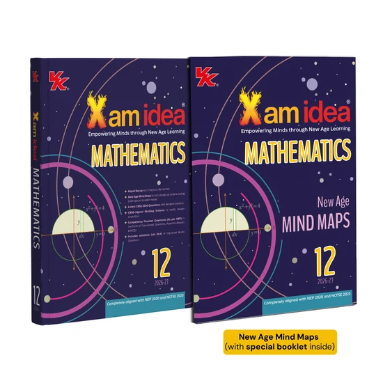 VK Xam Idea Mathematics Book For CBSE Class 12th Latest Edition 2026-27 - Bhandari Stationers