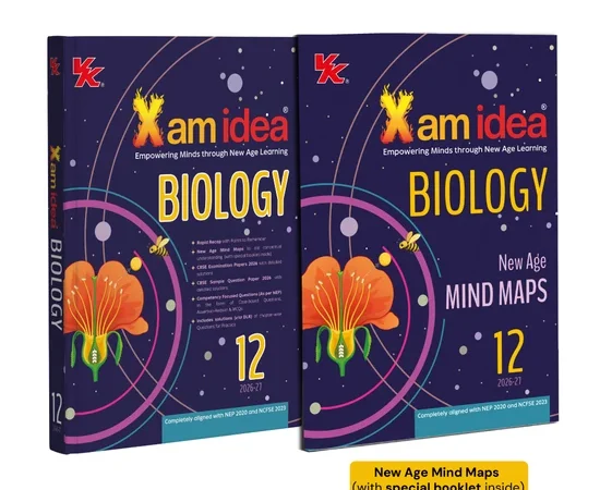 VK Xam Idea Biology Book For CBSE Class 12th Latest Edition 2026-27 - Bhandari Stationers