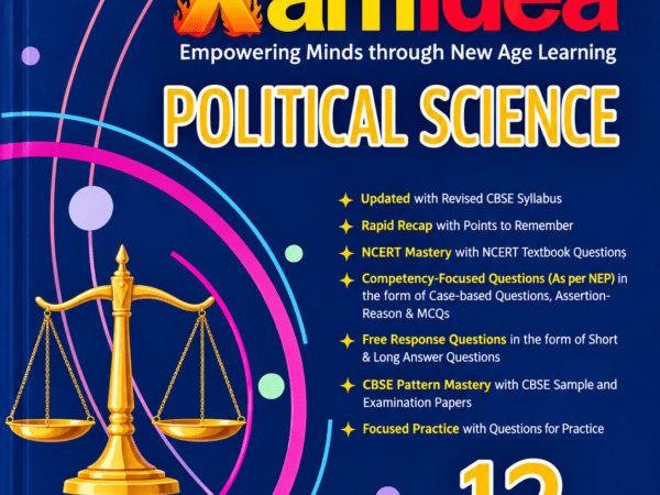 VK Xam Idea Political Science Book For Class 12th Latest Edition 2026-27 - Bhandari Stationers