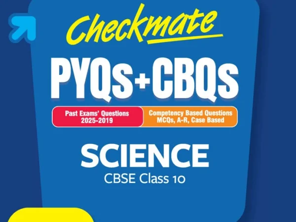 Arihant Checkmate Science For Class 10th PYQs & CBQs (Competency Based Questions & Previous Year Question) Latest Edition 2027 - Bhandari Stationers Kota