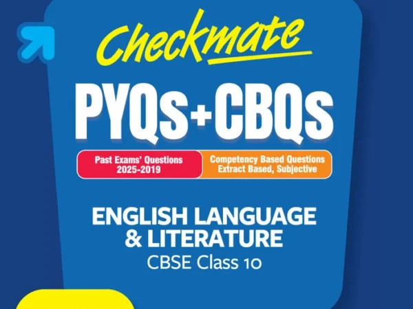 Arihant Checkmate English Language and Literature For Class 10th PYQs & CBQs (Competency Based Questions & Previous Year Question) Latest Edition 2027 - Bhandari Stationers Kota