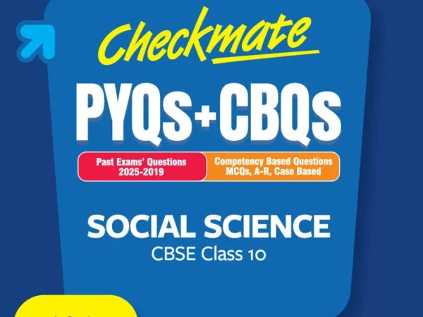 Arihant Checkmate Social Science For Class 10th PYQs & CBQs (Competency Based Questions & Previous Year Question) Latest Edition 2027 - Bhandari Stationers Kota