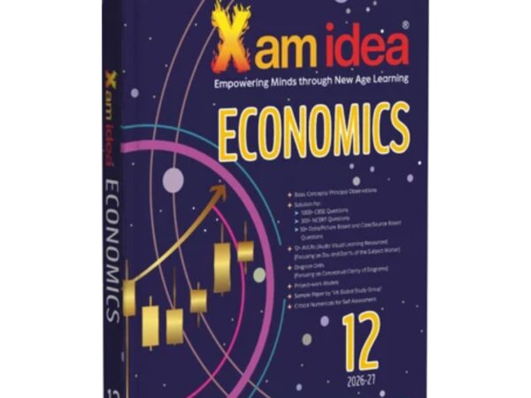 VK Xam Idea Economics Book For CBSE Class 12th Latest Edition 2026-27 - Bhandari Stationers Kota