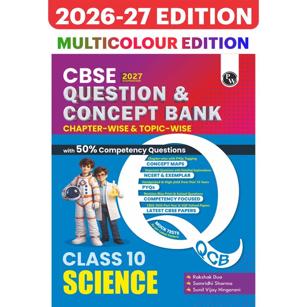 PW Science CBSE Question Bank For Class 10th Latest Edition 2027 - Bhandari Stationers Kota