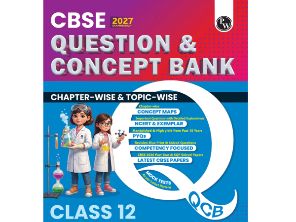 PW Chemistry CBSE Question Bank For Class 12th Latest Edition 2027 - Bhandari Stationers Kota