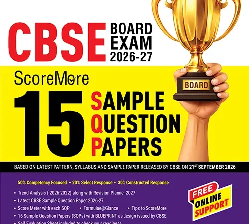 MTG Mathematics 15 Sample Paper For CBSE Class 12th 2027 Exam With Solution - Bhandari Stationers Kota