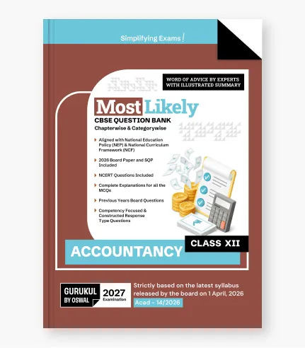 Gurukul By Oswal Accountancy Most Likely CBSE Best Question Bank For Class 12th Exam 2027 - Bhandari Stationers Kota