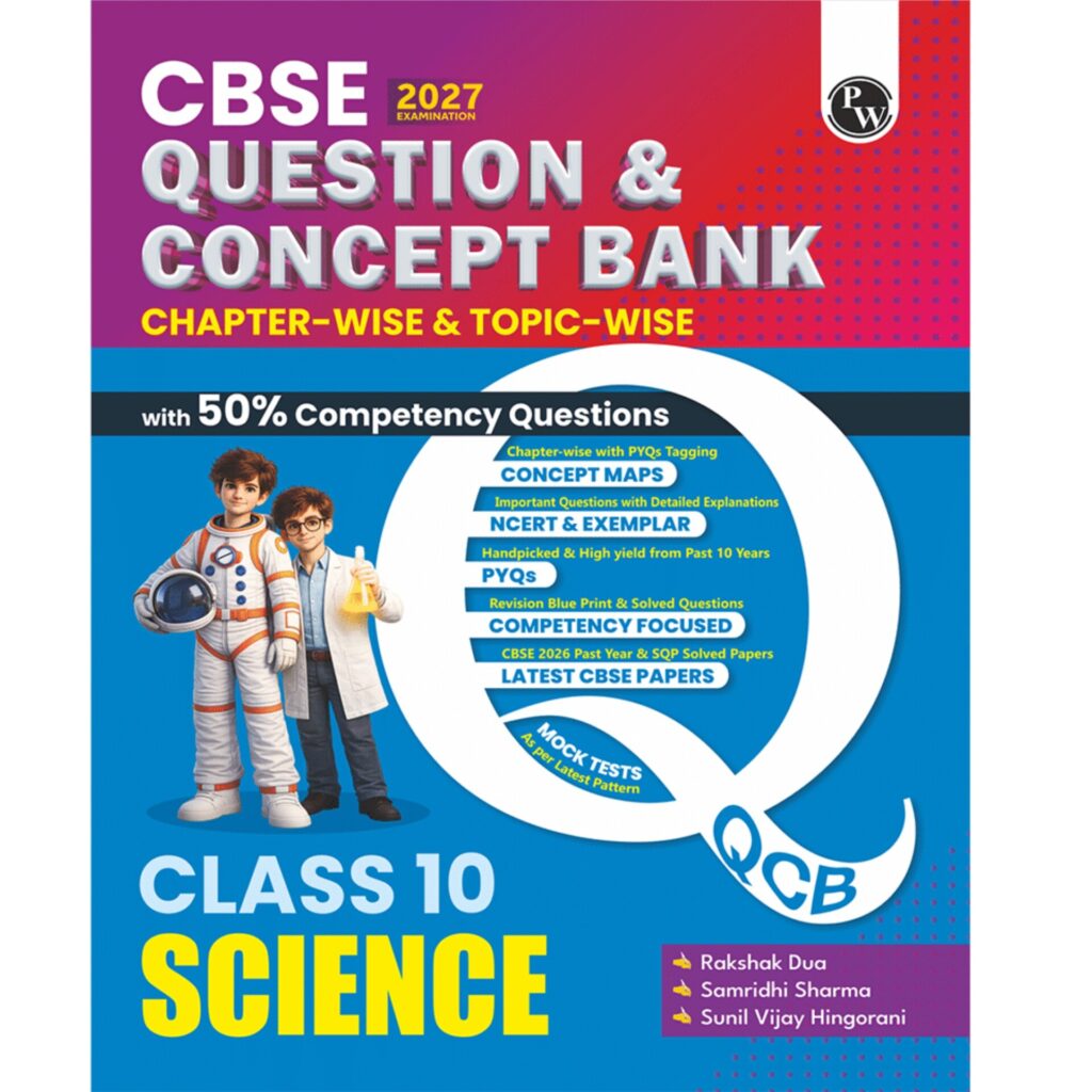 PW Science CBSE Question Bank For Class 10th Latest Edition 2027 - Bhandari Stationers Kota