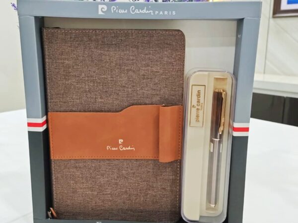 Pierre Cardin Florence Gift Set Premium Packaging Inside Pen and Diary - Bhandari Stationers Kota