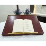 Premium Brown Leatherette Adjustable Table Top - Bhandari Stationers Kota
