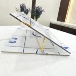 Premium Transparent Adjustable Table Top with Golden Page Holder - Bhandari Stationers Kota