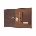 Pierre Cardin Impression Gift Set Inside Magnetic Pen, Notebook, Keychain and Passport Holder - Bhandari Stationers Kota