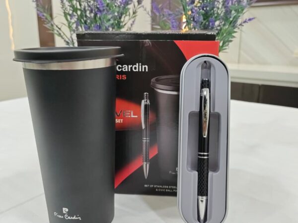 Pierre Cardin Travel Gift Set Inside Pen With Tumbler - Bhandari Stationers Kota