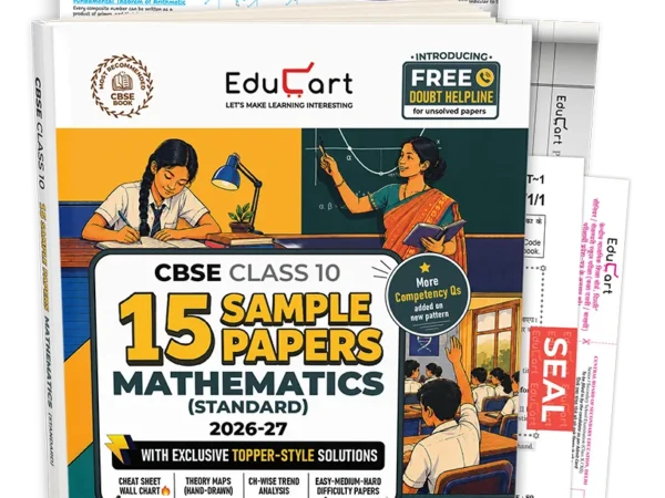 Educart Mathematics Best Sample Papers For CBSE Class 10th Latest Edition 2026-27 - Bhandari Stationers Kota
