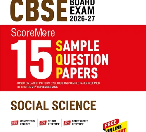 MTG Social Science 15 Sample Paper For CBSE Class 10th 2027 Exam With Solution - Bhandari Stationers Kota