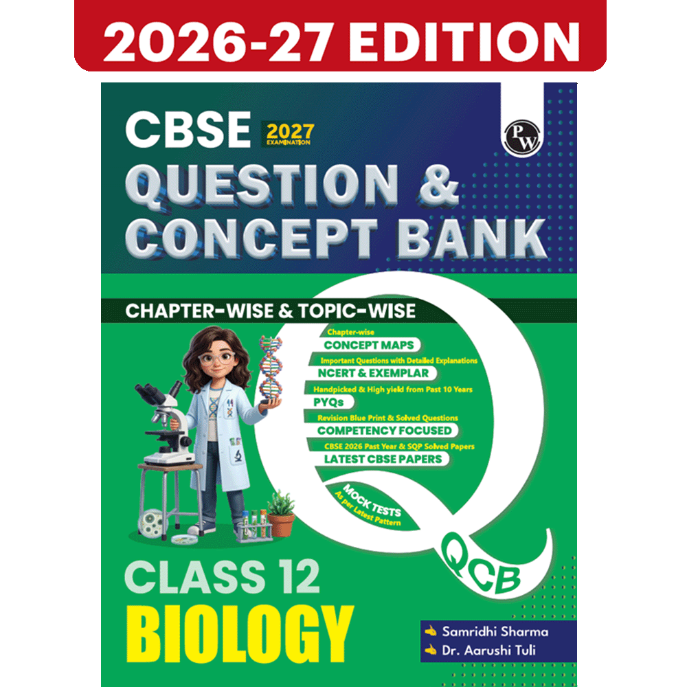 PW Biology CBSE Question Bank For Class 12th Latest Edition 2027 - Bhandari Stationers Kota